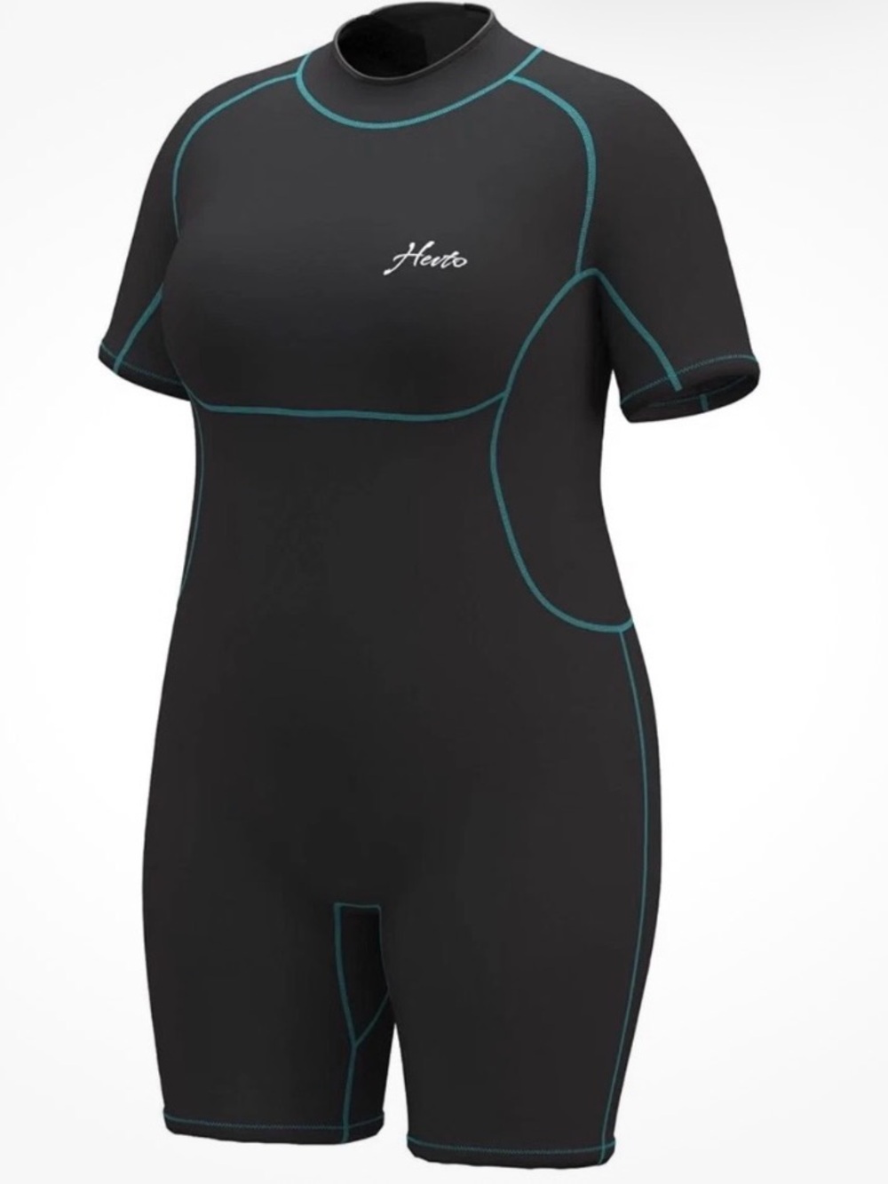 Hevto Women’s Plus Size 24 3/2mm Shorty Wetsuit – New With Tags